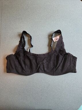 Torrid Unlined Balconette Aria Lace Straight Back Bra